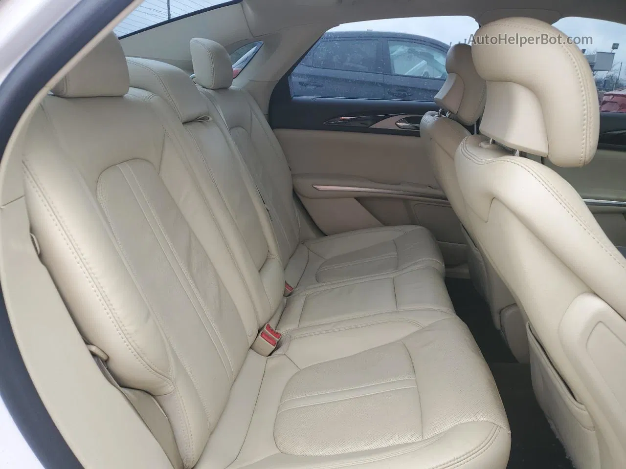 2014 Lincoln Mkz  Белый vin: 3LN6L2G97ER813114