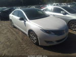 2014 Lincoln Mkz   White vin: 3LN6L2G97ER814330