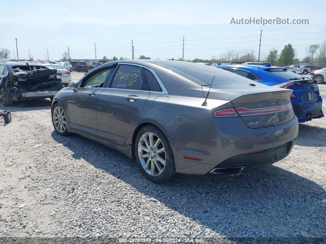 2014 Lincoln Mkz   Gray vin: 3LN6L2G97ER821617