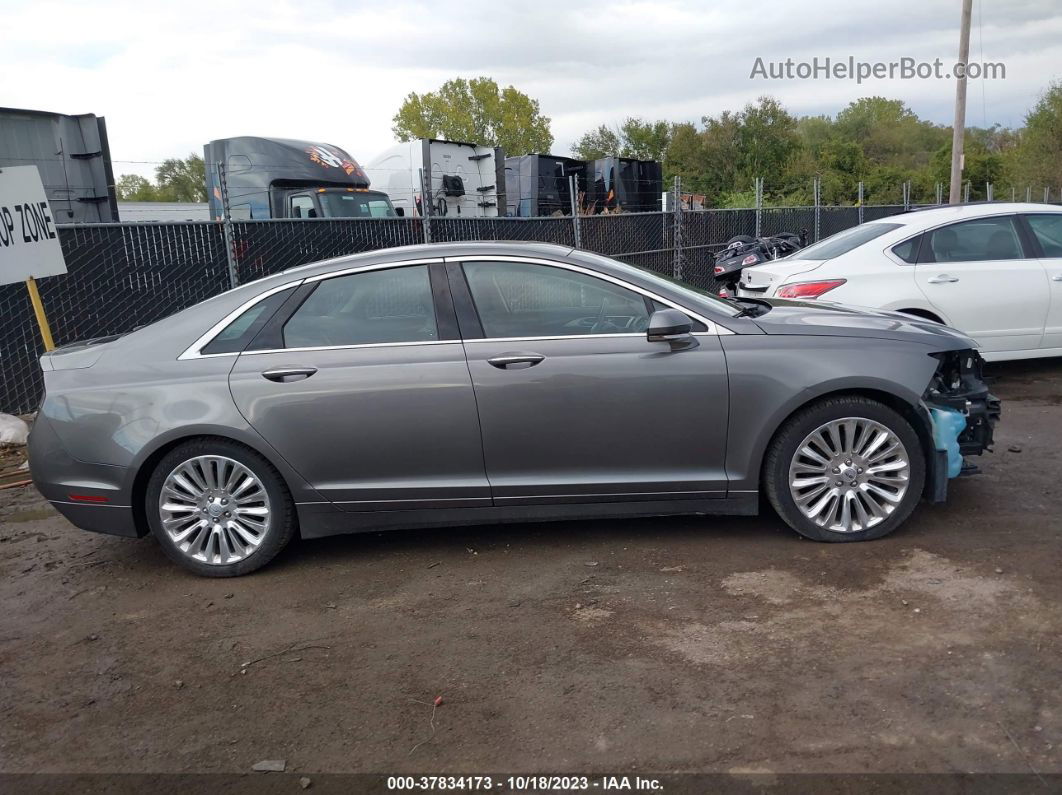 2014 Lincoln Mkz Gray vin: 3LN6L2G97ER835601