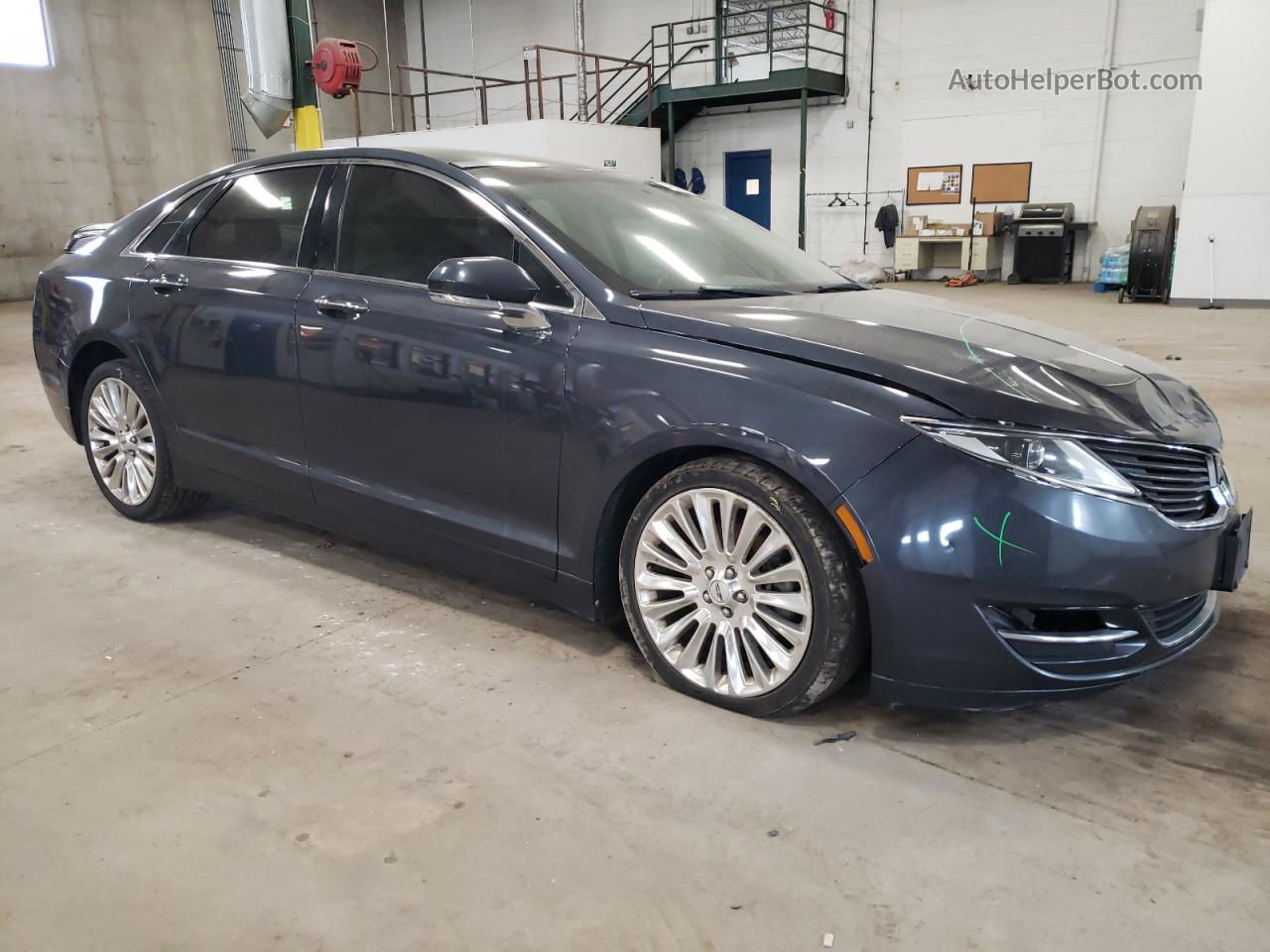 2014 Lincoln Mkz  Синий vin: 3LN6L2G98ER800503