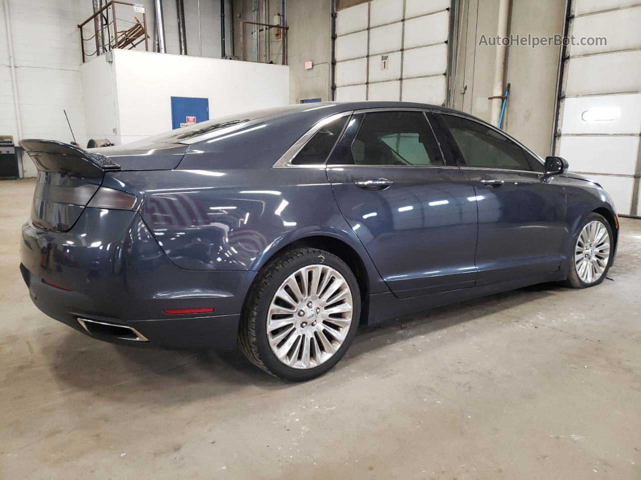 2014 Lincoln Mkz  Синий vin: 3LN6L2G98ER800503