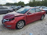 2014 Lincoln Mkz  Maroon vin: 3LN6L2G98ER806110