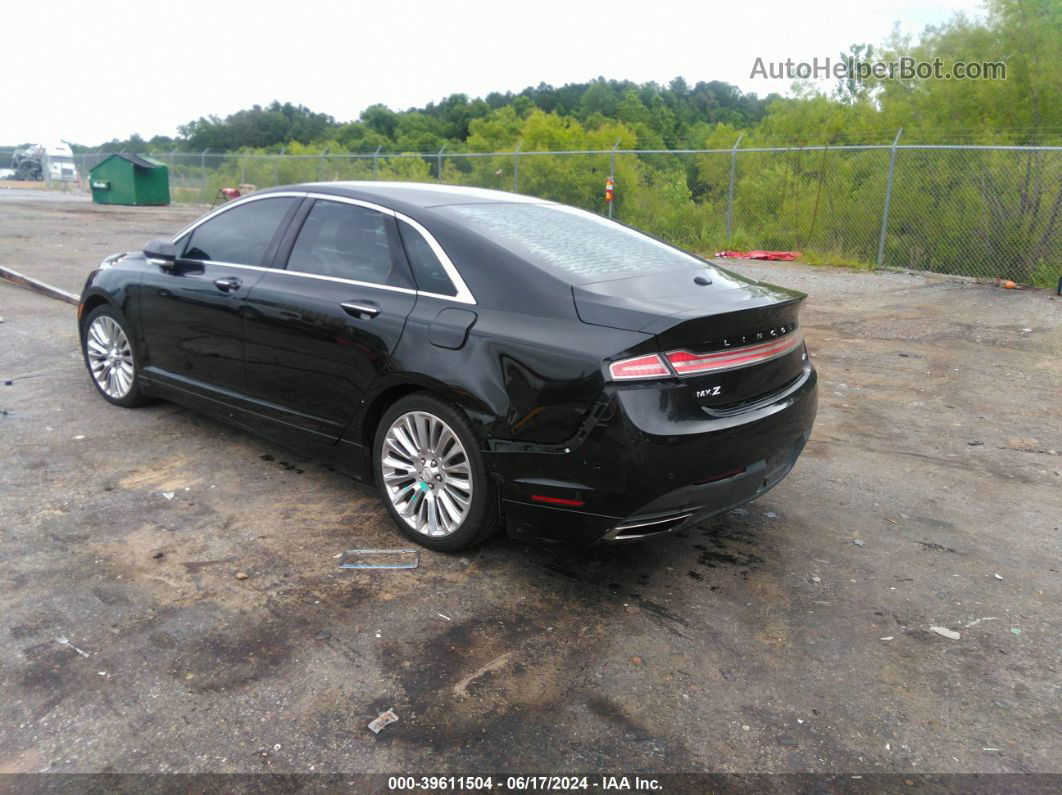 2014 Lincoln Mkz   Черный vin: 3LN6L2G98ER831802