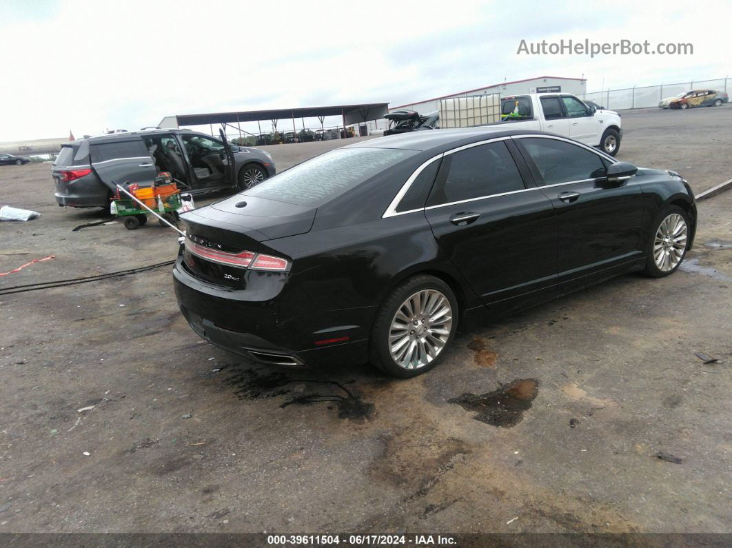 2014 Lincoln Mkz   Черный vin: 3LN6L2G98ER831802