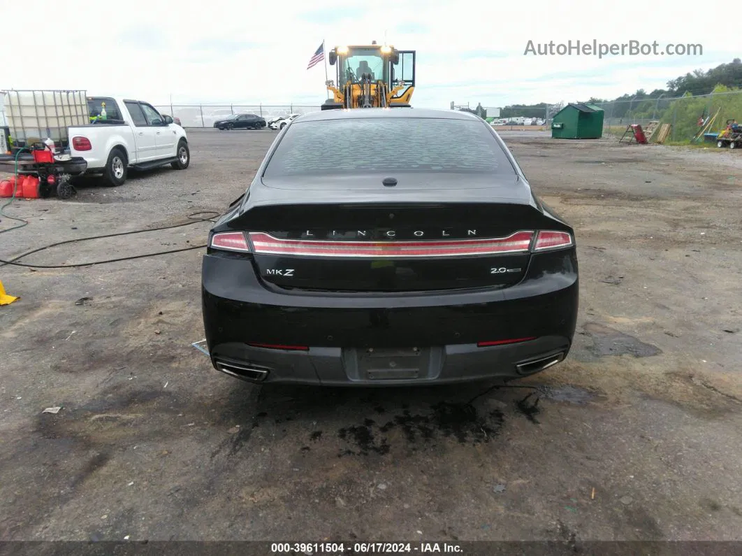 2014 Lincoln Mkz   Черный vin: 3LN6L2G98ER831802