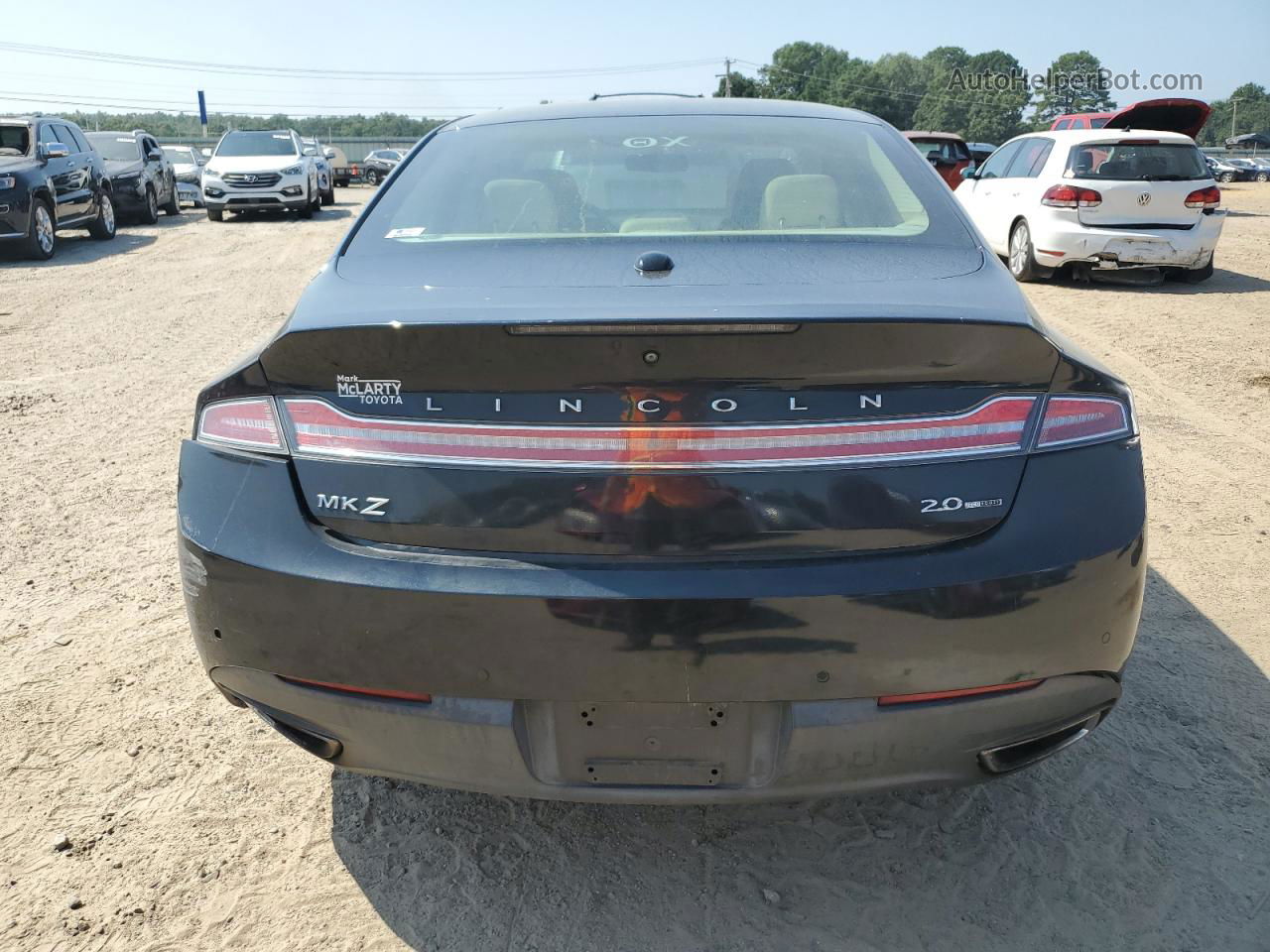 2014 Lincoln Mkz  Black vin: 3LN6L2G99ER829282