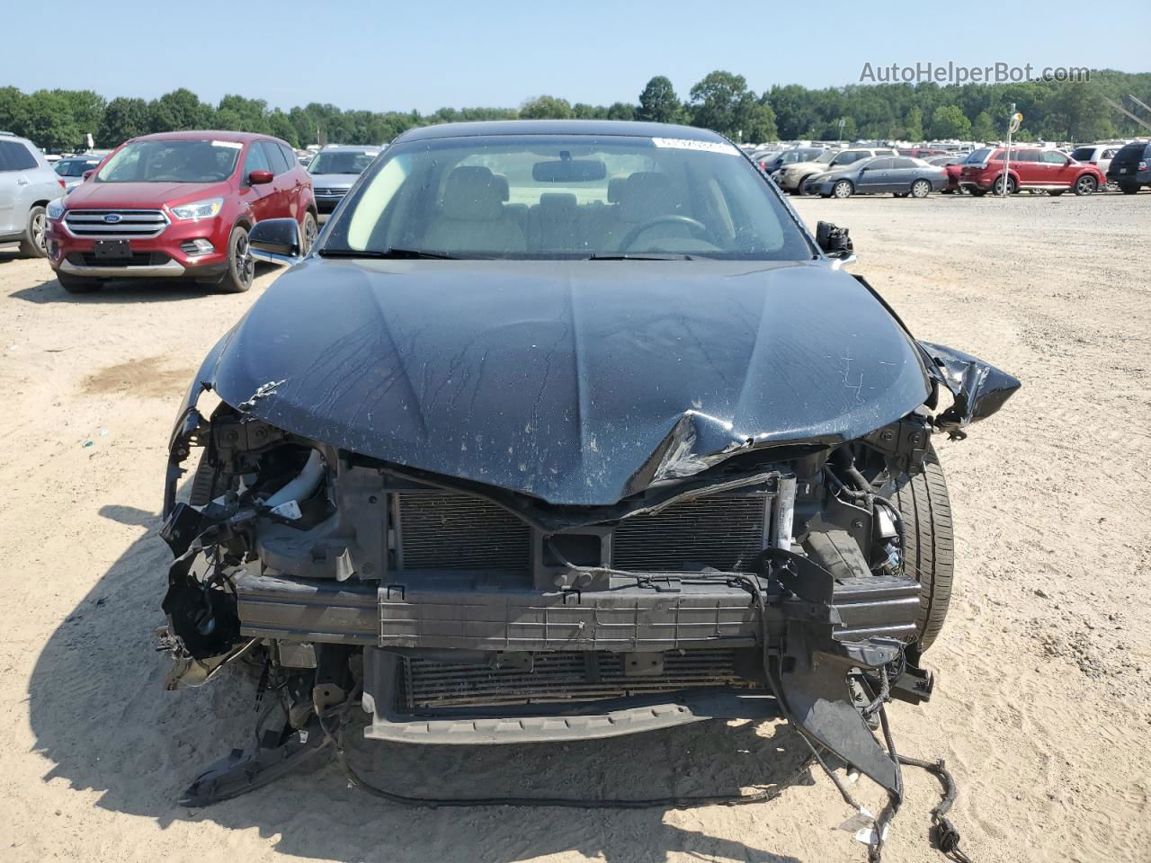 2014 Lincoln Mkz  Черный vin: 3LN6L2G99ER829282