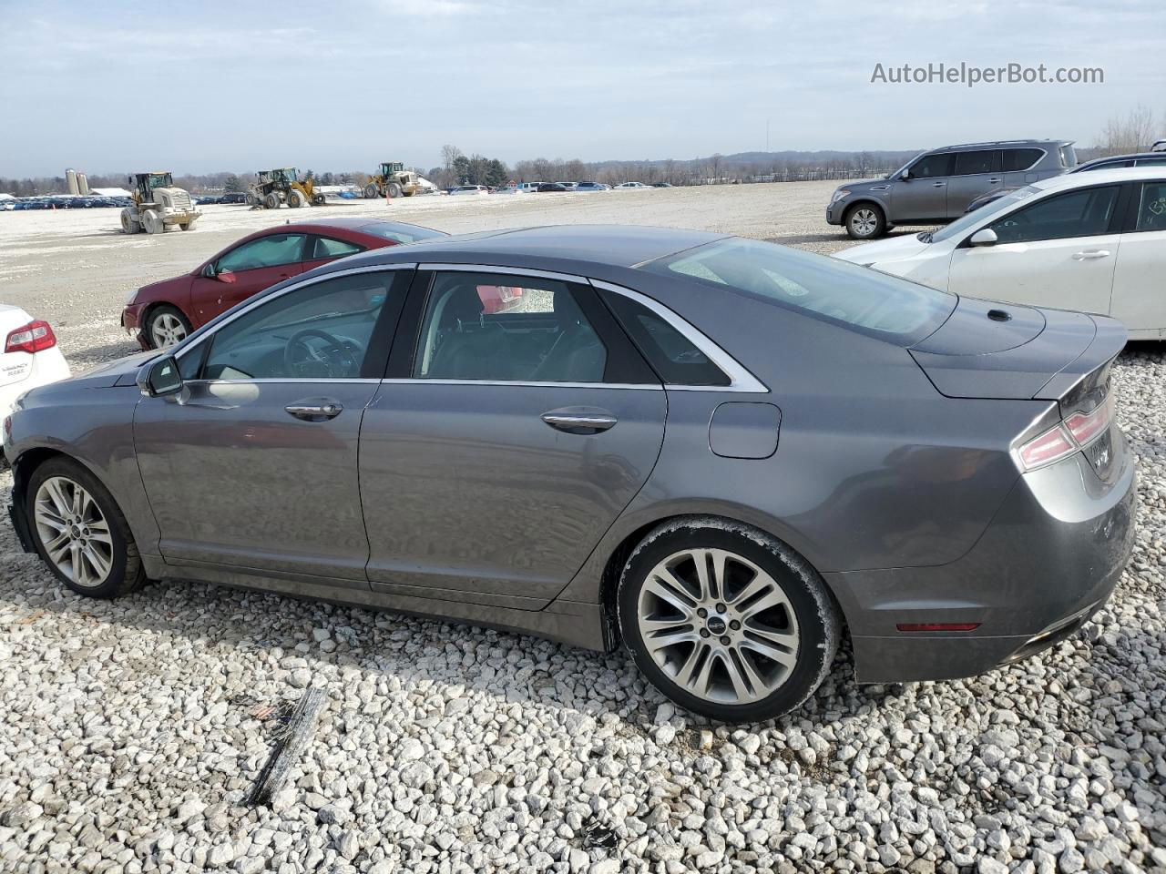 2014 Lincoln Mkz  Gray vin: 3LN6L2G9XER802429