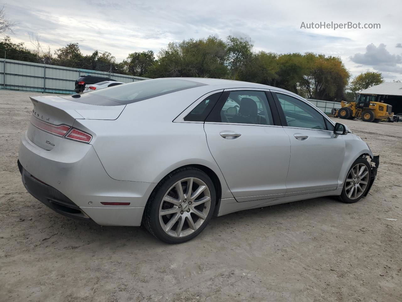 2014 Lincoln Mkz  Silver vin: 3LN6L2G9XER809123