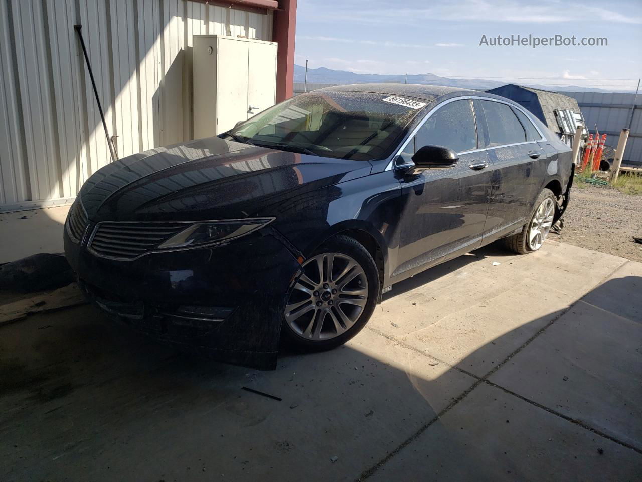 2014 Lincoln Mkz  Black vin: 3LN6L2G9XER825631