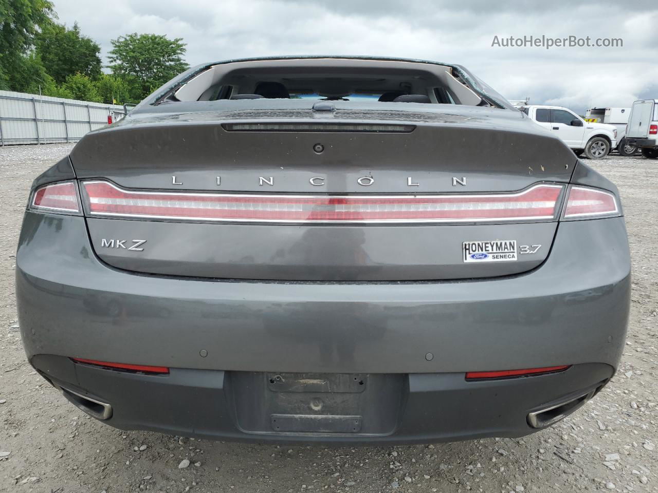 2014 Lincoln Mkz  Gray vin: 3LN6L2GK0ER812924