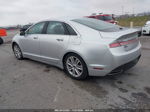 2014 Lincoln Mkz Silver vin: 3LN6L2GK0ER827956