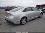 2014 Lincoln Mkz Silver vin: 3LN6L2GK0ER827956