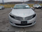 2014 Lincoln Mkz Silver vin: 3LN6L2GK0ER827956