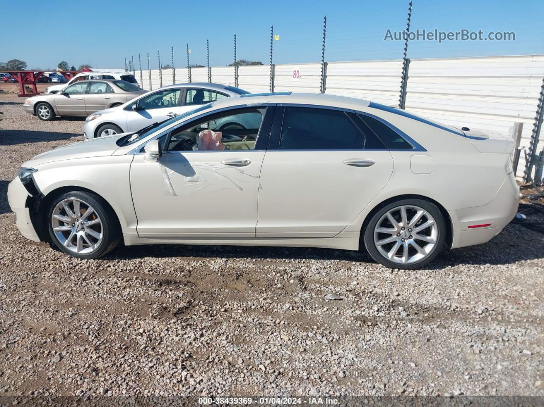 2014 Lincoln Mkz   Желто-коричневый vin: 3LN6L2GK0ER830128