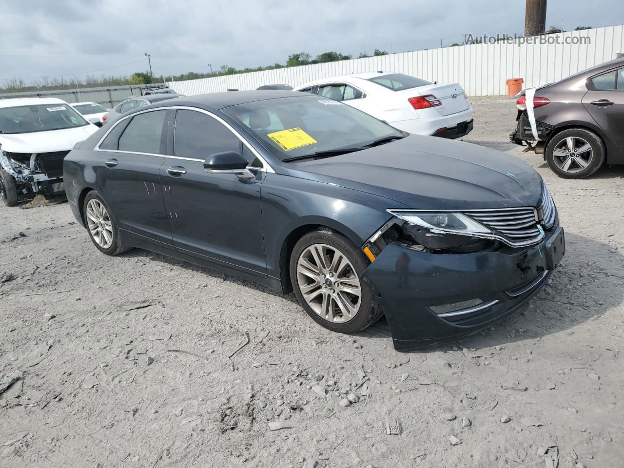 2014 Lincoln Mkz  Blue vin: 3LN6L2GK1ER803049