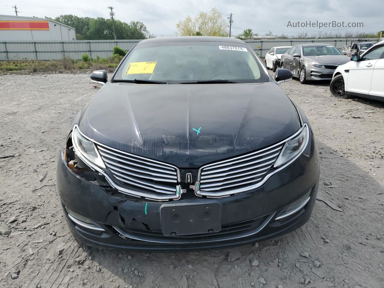 2014 Lincoln Mkz  Blue vin: 3LN6L2GK1ER803049