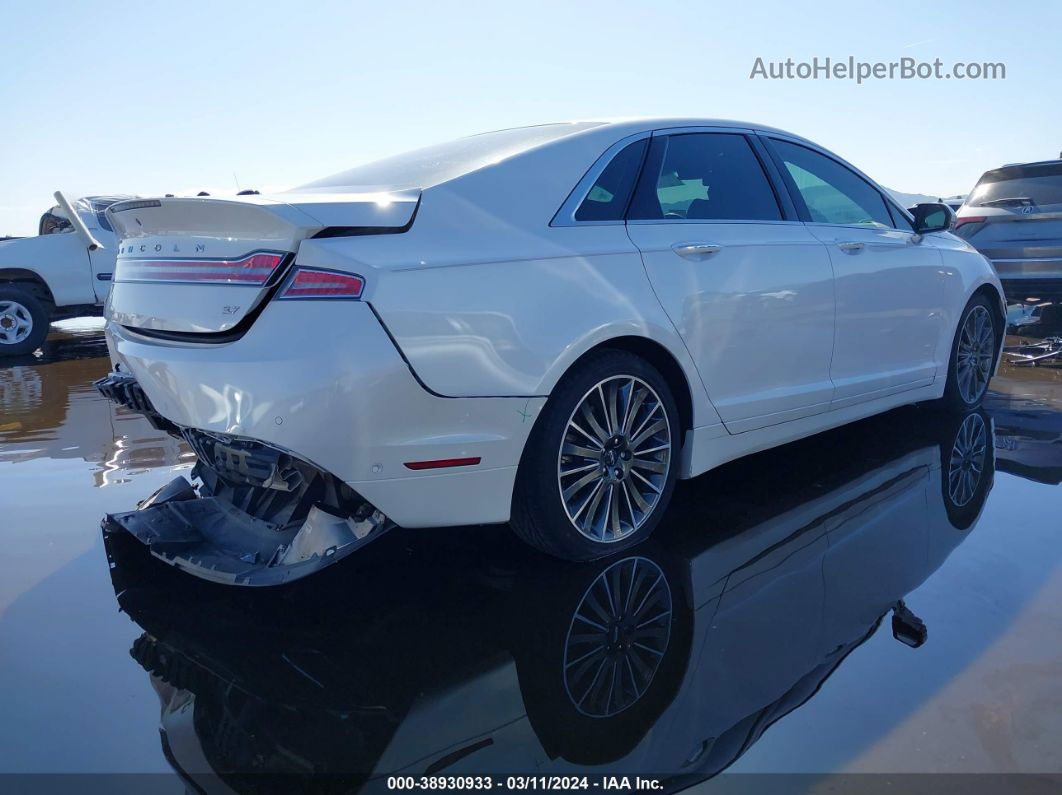 2014 Lincoln Mkz   Белый vin: 3LN6L2GK1ER822880