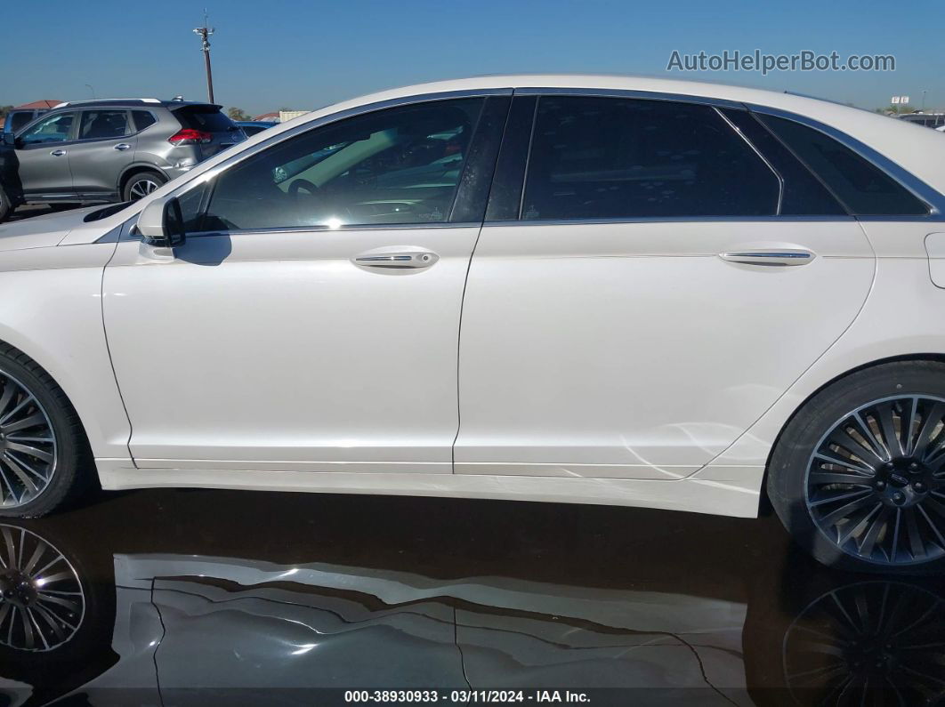 2014 Lincoln Mkz   White vin: 3LN6L2GK1ER822880