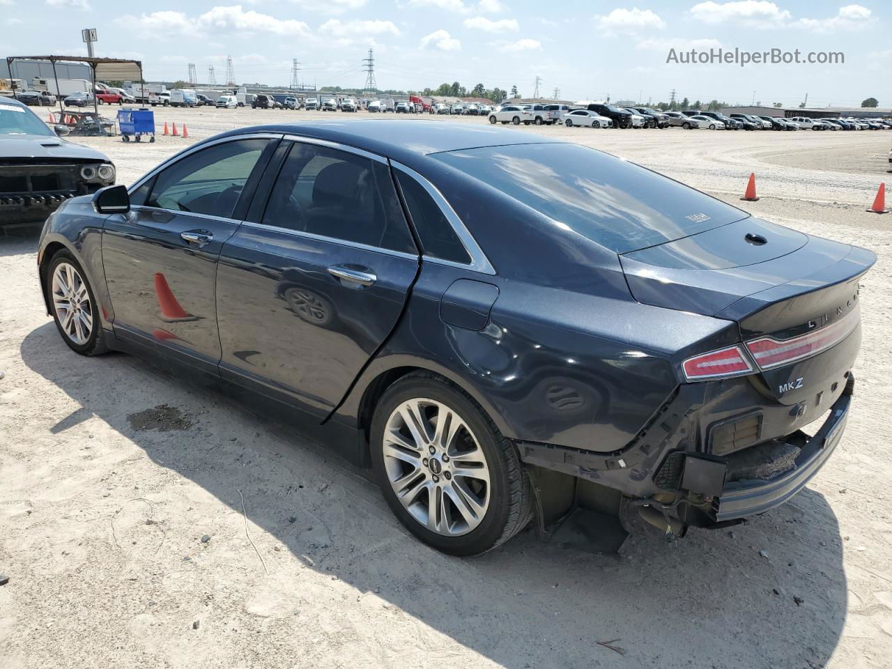 2014 Lincoln Mkz  Черный vin: 3LN6L2GK2ER823553