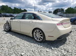 2014 Lincoln Mkz  Бежевый vin: 3LN6L2GK2ER827862