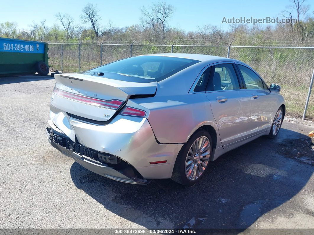 2014 Lincoln Mkz   Silver vin: 3LN6L2GK3ER828597