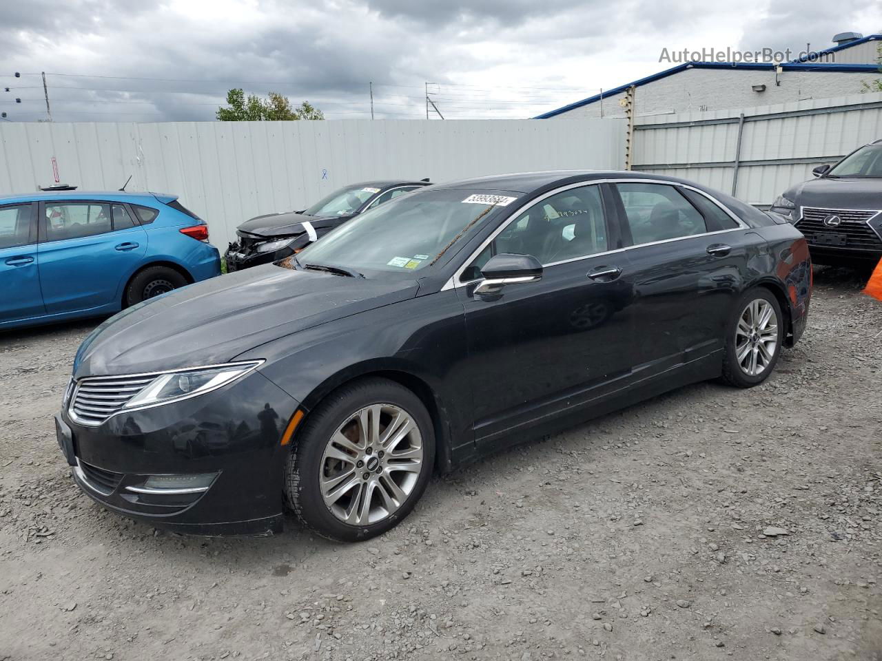 2014 Lincoln Mkz  Black vin: 3LN6L2GK4ER806771