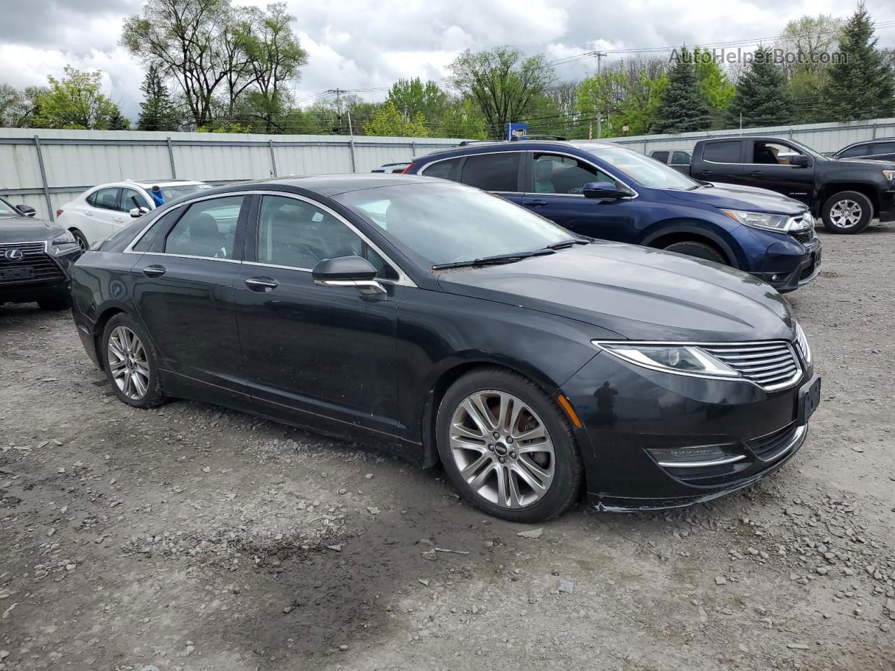 2014 Lincoln Mkz  Black vin: 3LN6L2GK4ER806771