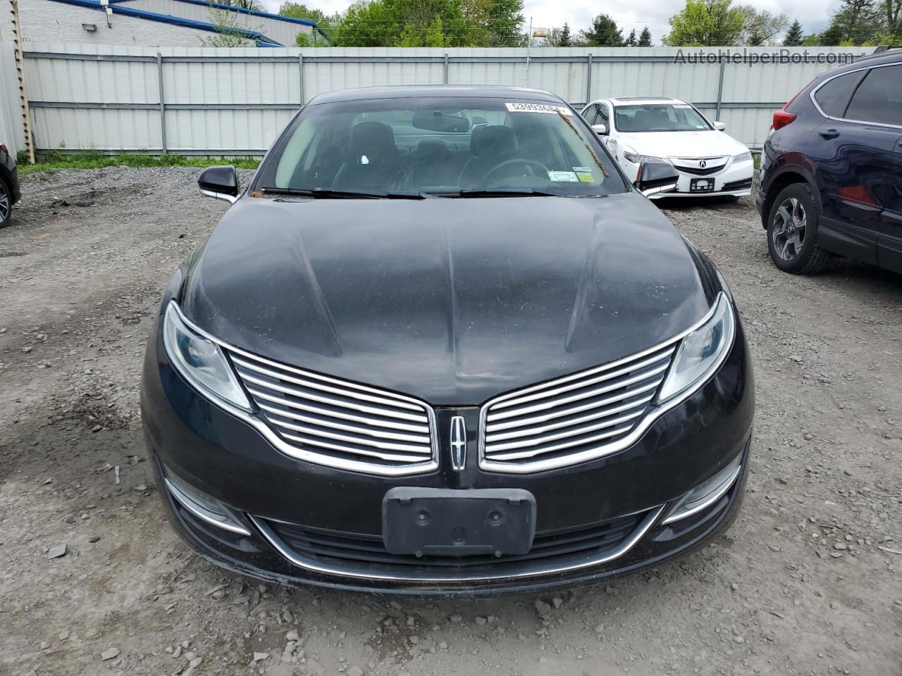 2014 Lincoln Mkz  Black vin: 3LN6L2GK4ER806771