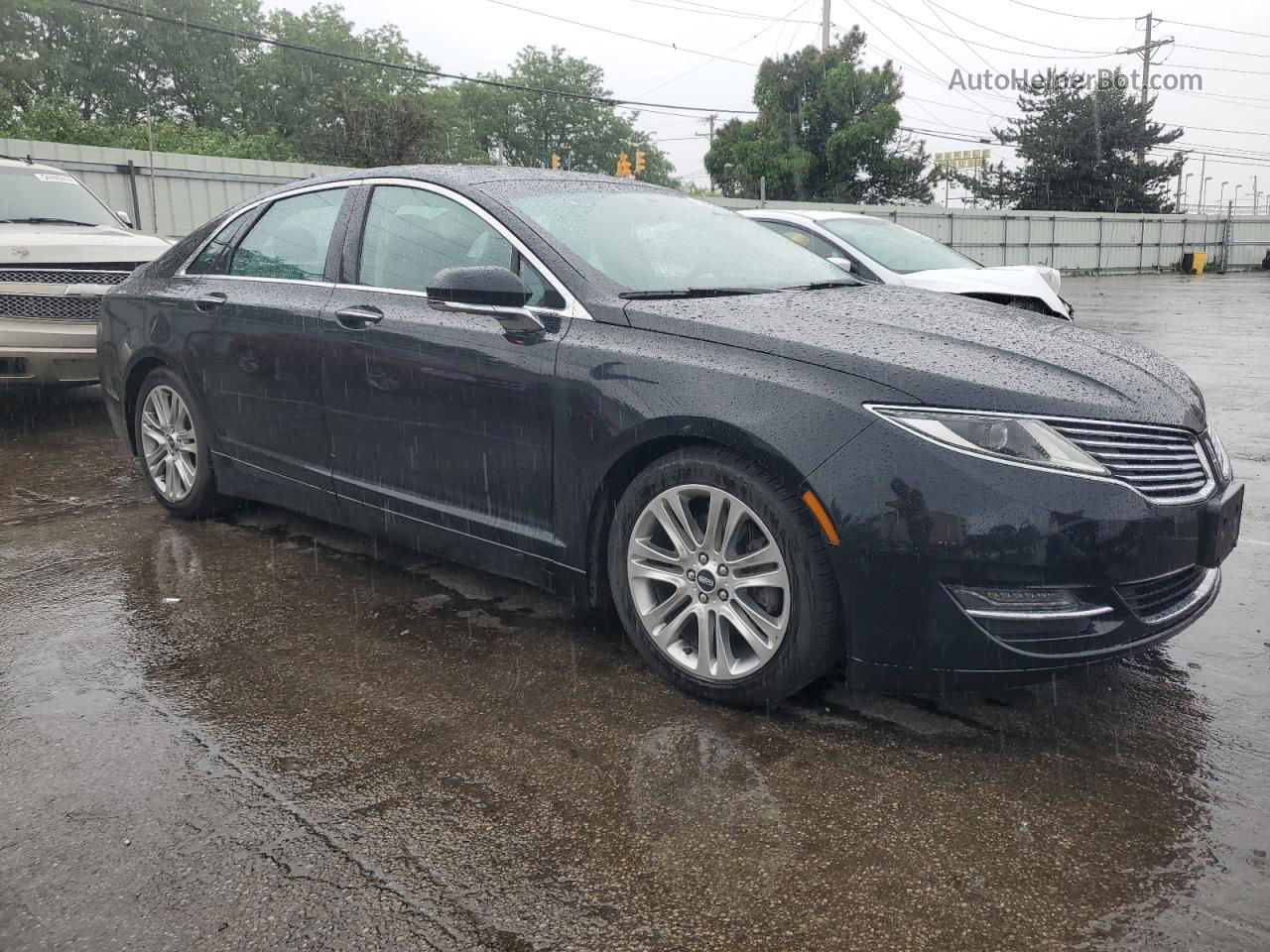 2014 Lincoln Mkz  Black vin: 3LN6L2GK4ER817897