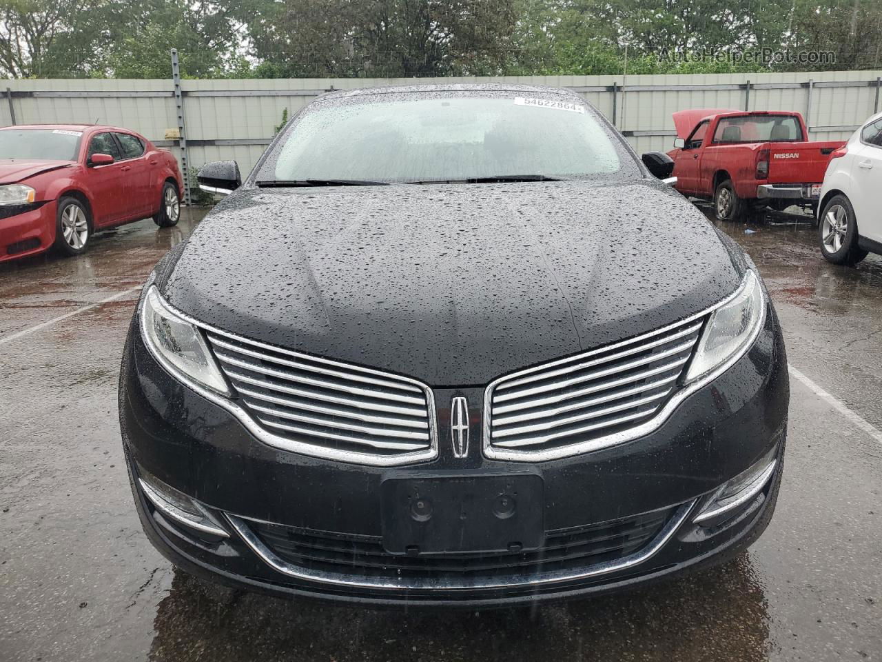 2014 Lincoln Mkz  Black vin: 3LN6L2GK4ER817897