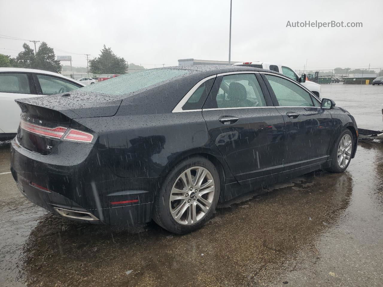 2014 Lincoln Mkz  Black vin: 3LN6L2GK4ER817897