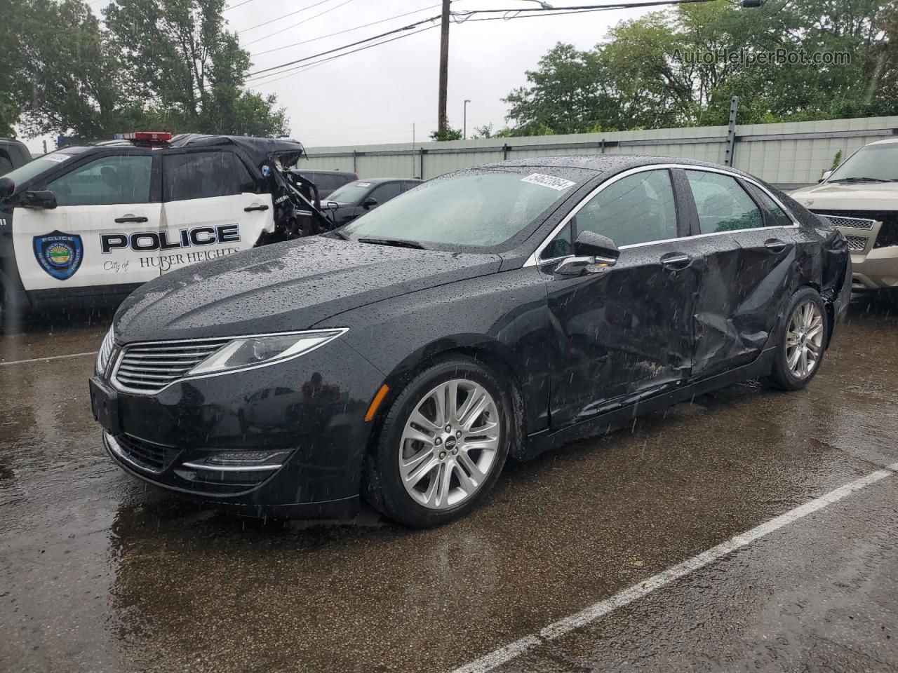 2014 Lincoln Mkz  Black vin: 3LN6L2GK4ER817897