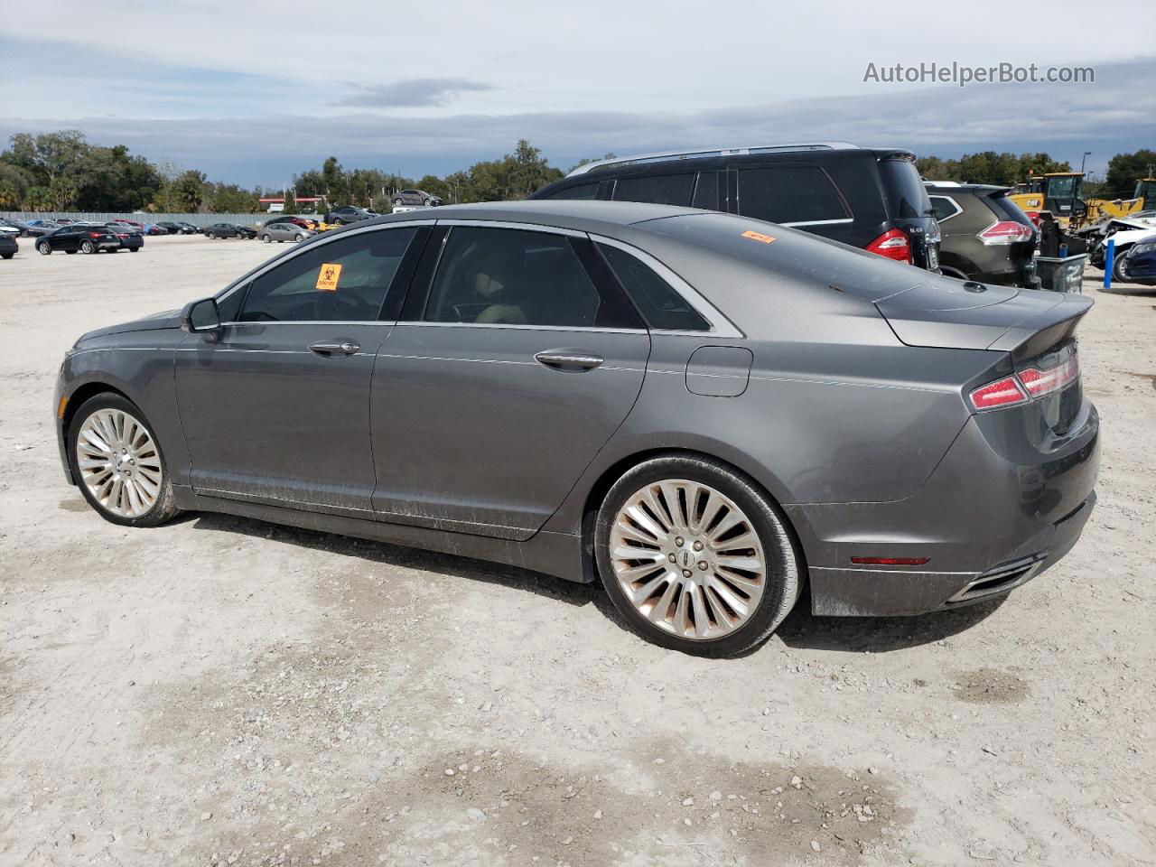 2014 Lincoln Mkz  Gray vin: 3LN6L2GK4ER826485