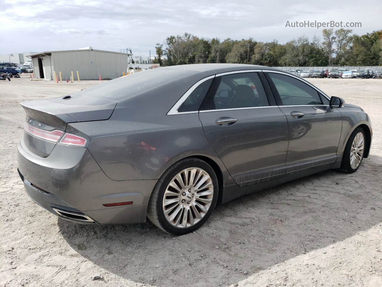 2014 Lincoln Mkz  Gray vin: 3LN6L2GK4ER826485