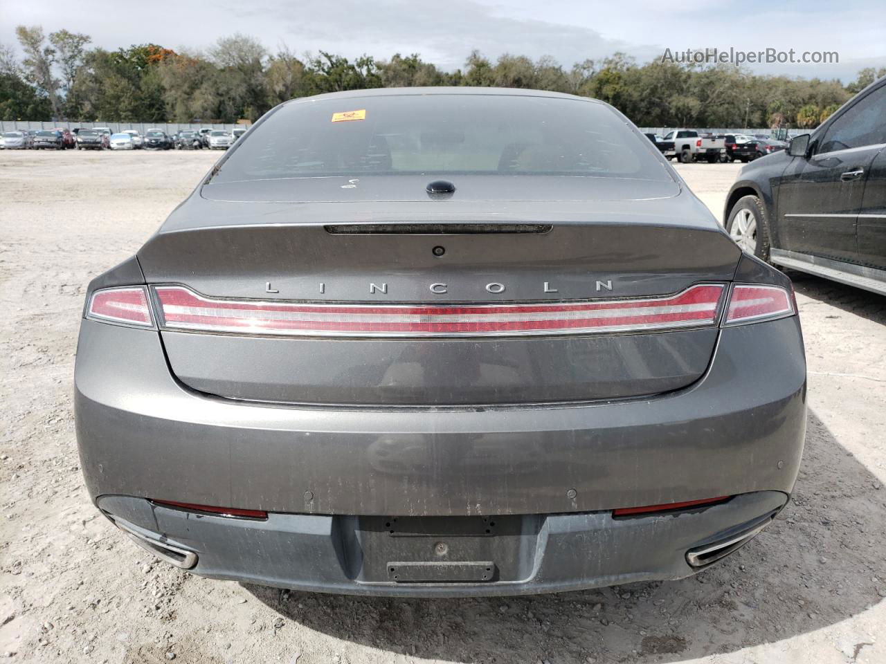 2014 Lincoln Mkz  Gray vin: 3LN6L2GK4ER826485