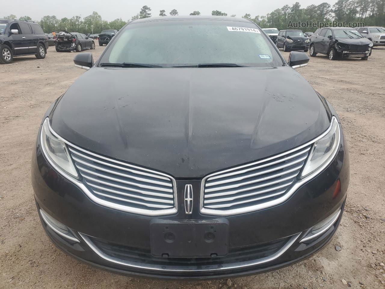 2014 Lincoln Mkz  Black vin: 3LN6L2GK5ER801966