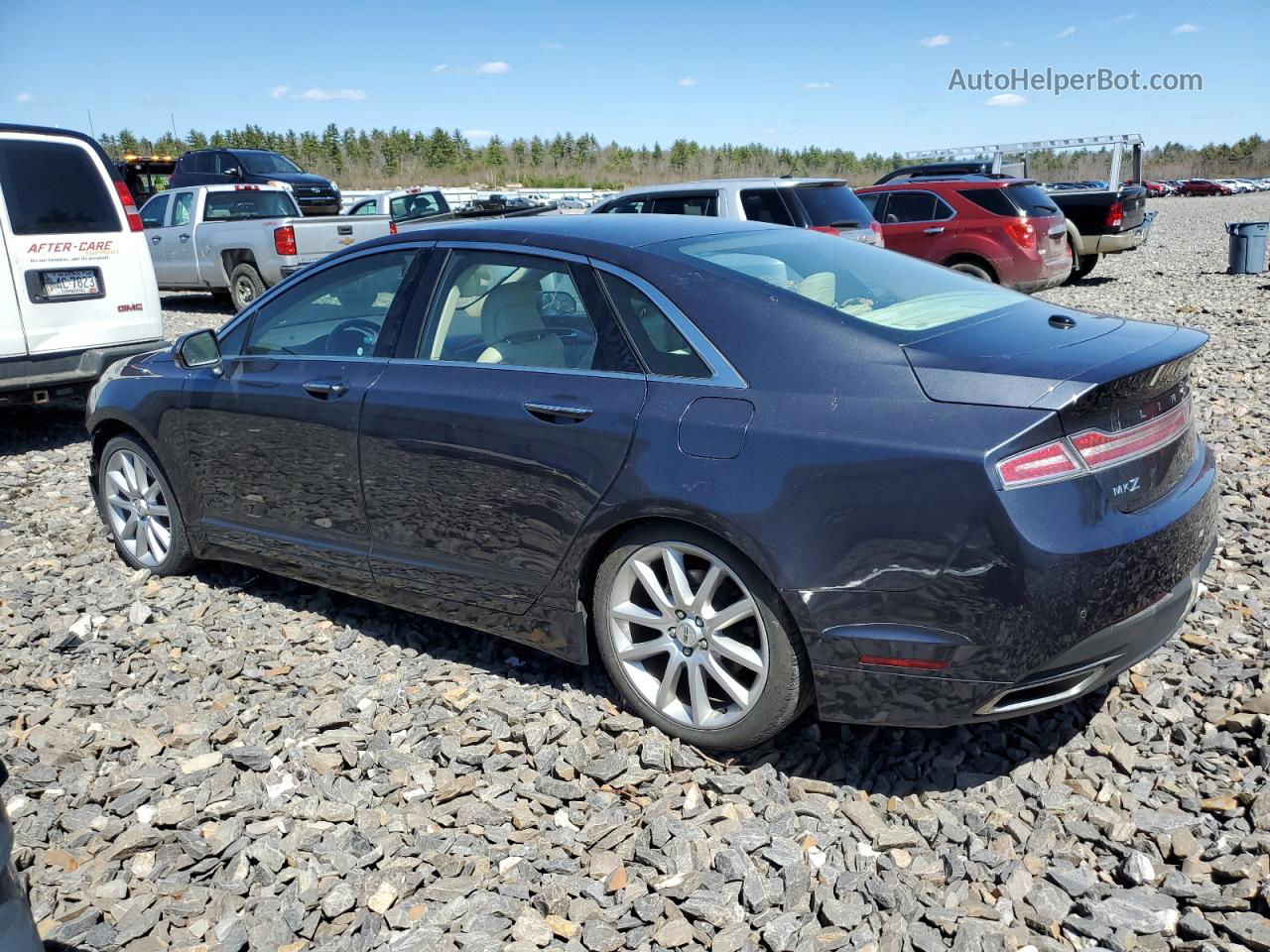 2014 Lincoln Mkz  Угольный vin: 3LN6L2GK5ER807749