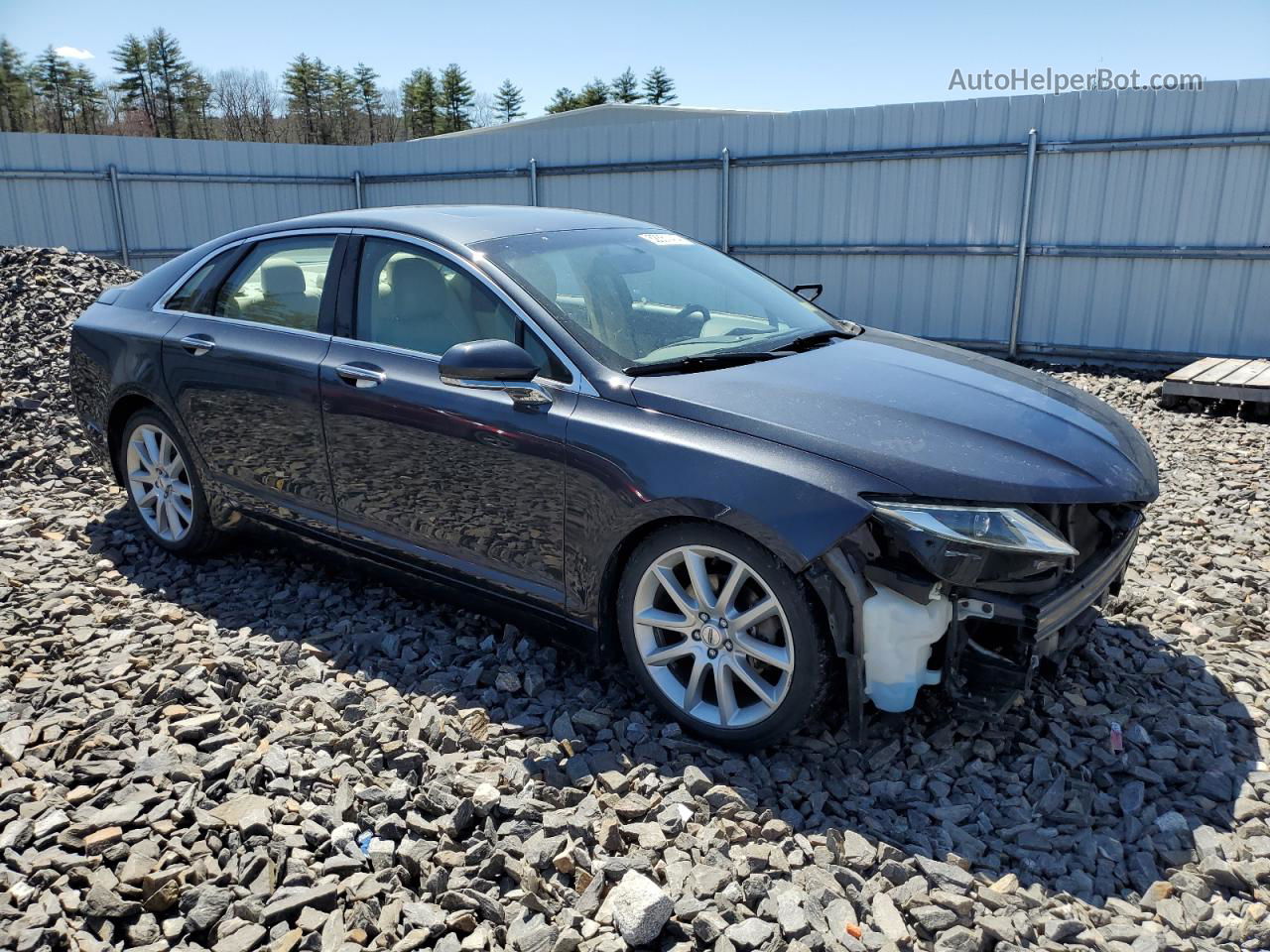 2014 Lincoln Mkz  Угольный vin: 3LN6L2GK5ER807749