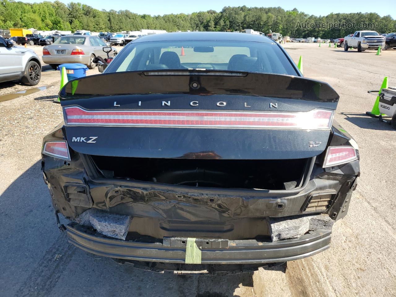 2014 Lincoln Mkz  Black vin: 3LN6L2GK6ER809431