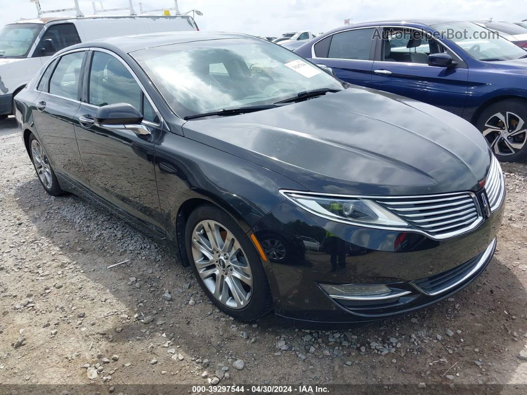 2014 Lincoln Mkz   Black vin: 3LN6L2GK6ER816685