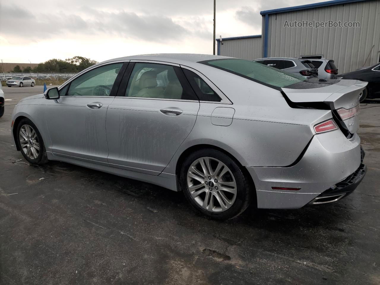 2014 Lincoln Mkz  Silver vin: 3LN6L2GK6ER821787