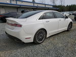 2014 Lincoln Mkz White vin: 3LN6L2GK7ER816064