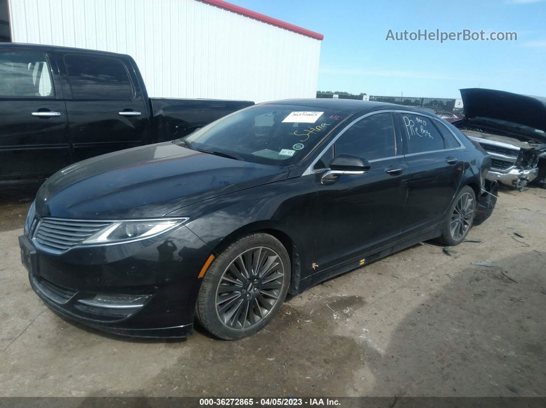 2014 Lincoln Mkz   Черный vin: 3LN6L2GK7ER831762