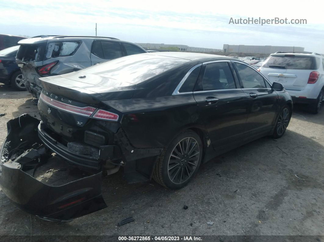 2014 Lincoln Mkz   Black vin: 3LN6L2GK7ER831762