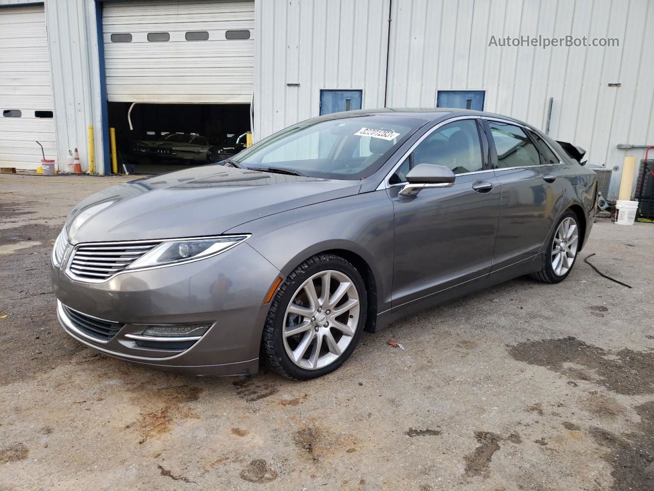 2014 Lincoln Mkz  Угольный vin: 3LN6L2GK7ER833320