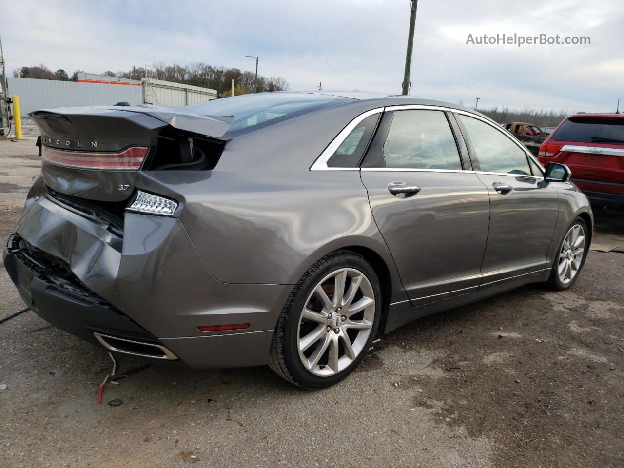 2014 Lincoln Mkz  Угольный vin: 3LN6L2GK7ER833320