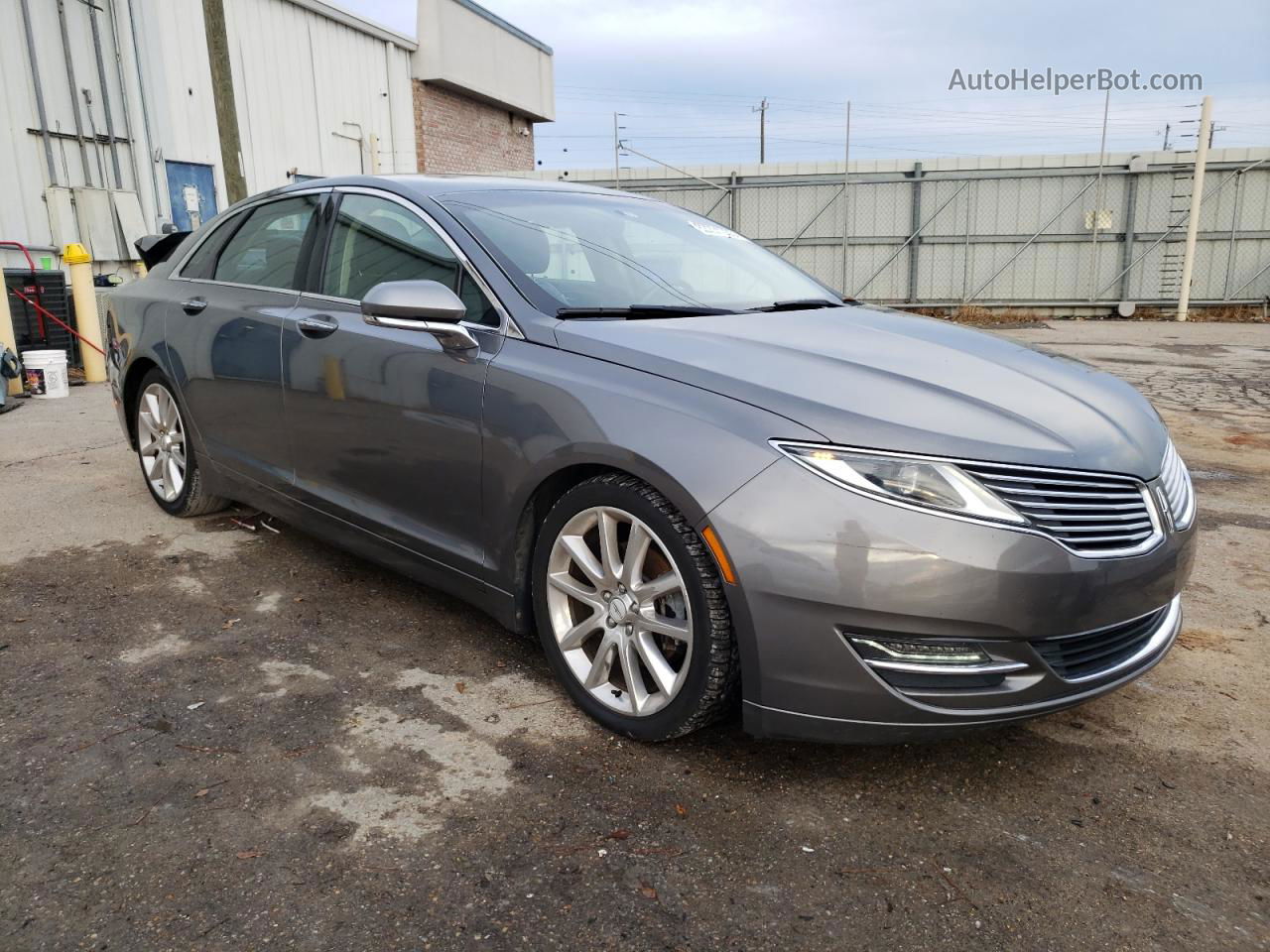 2014 Lincoln Mkz  Charcoal vin: 3LN6L2GK7ER833320