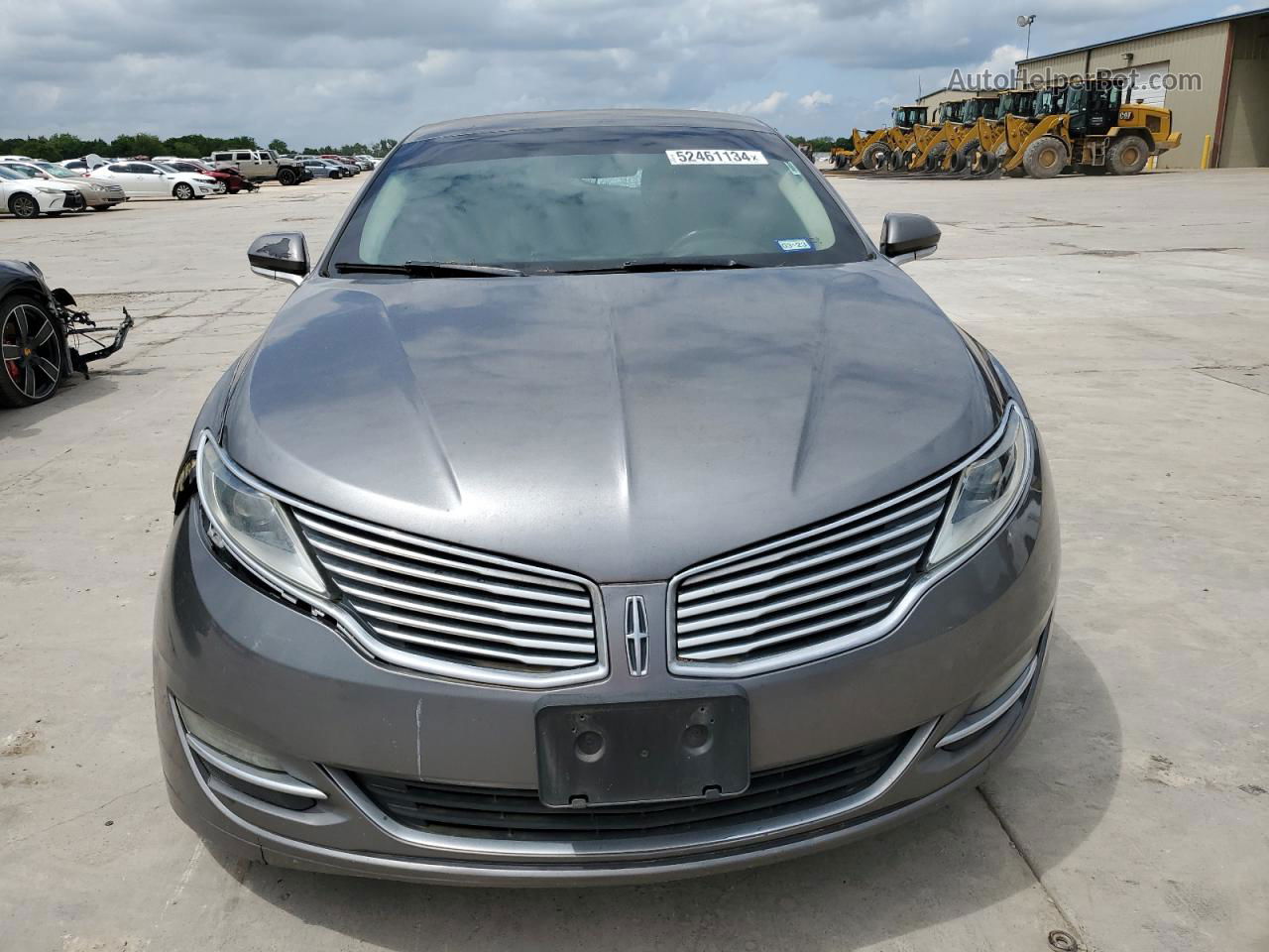 2014 Lincoln Mkz  Gray vin: 3LN6L2GK8ER803968